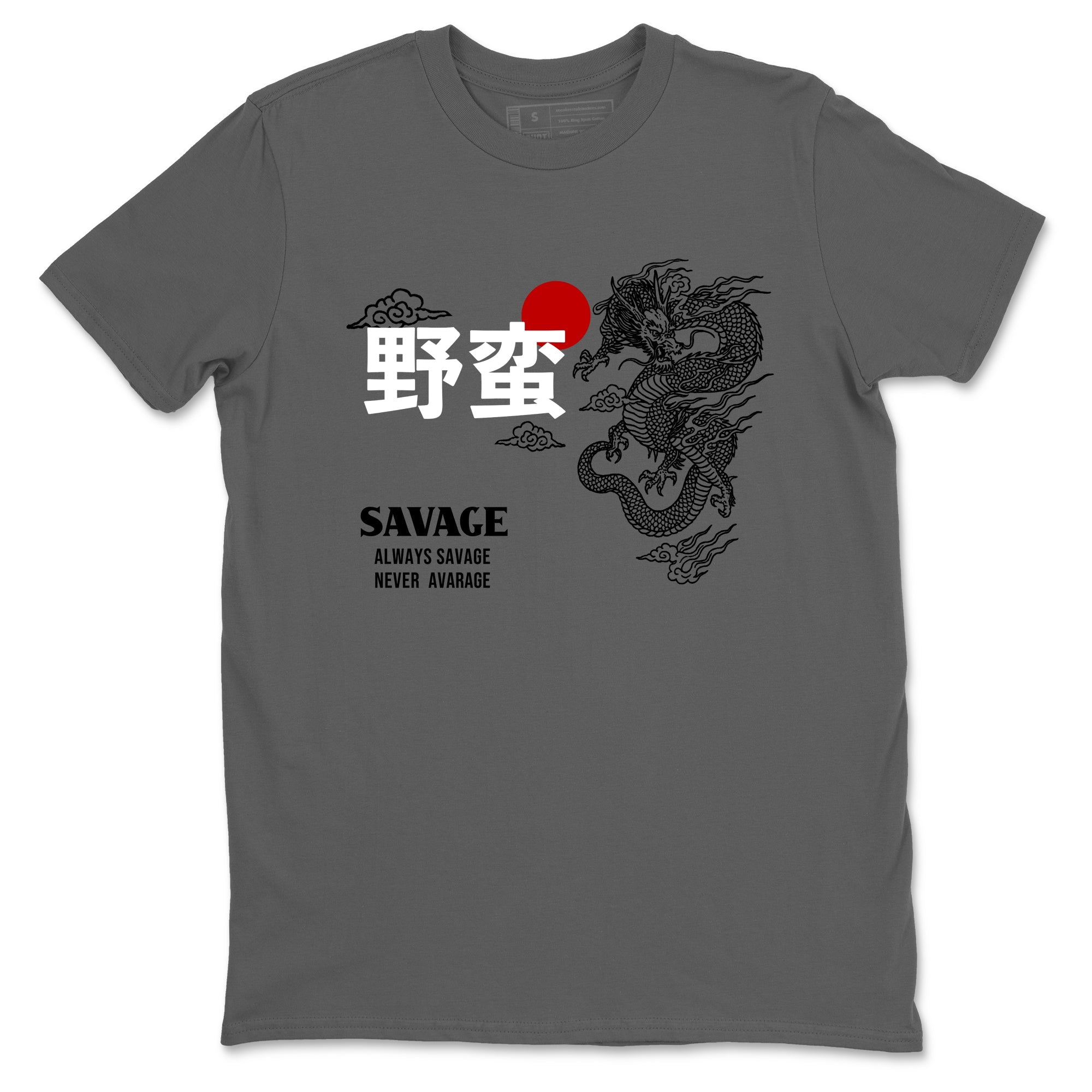 Sneaker match tees – Sneaker Tees To Match Air Jordan 12 Taxi Shoes – Dragon Savage Tee Cool Grey 2