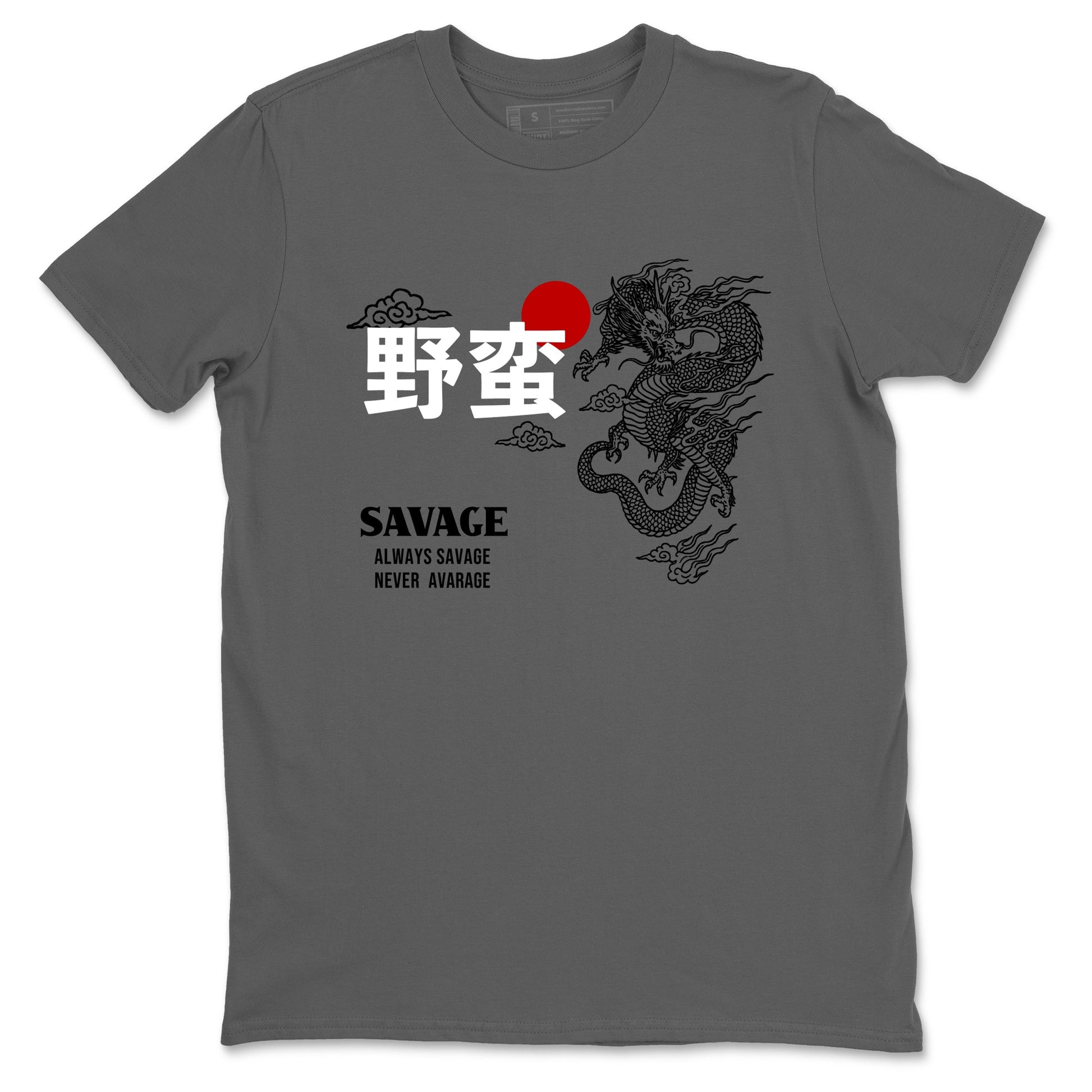 Sneaker match tees – Sneaker Tees To Match Air Jordan 12 Taxi Shoes – Dragon Savage Tee Cool Grey 2