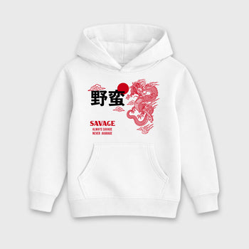 Sneaker match tees – Sneaker Tees To Match Air Jordan 13 University Red Shoes – Dragon Savage Kids T-Shirt White 2