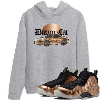 Foams One Metallic Copper shirts to match jordans Dream Car sneaker match tees Air Foamposite One Metallic Copper match shoes to clothes SNRT Sneaker Tees unisex cotton Heather Grey 1 shirts