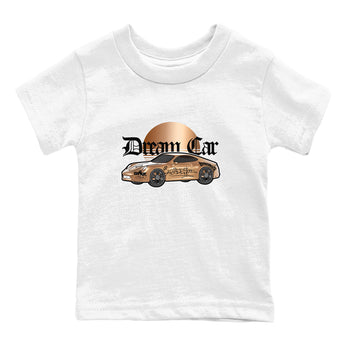 Foams One Metallic Copper shirts to match jordans Dream Car sneaker match tees Air Foamposite One Metallic Copper match shoes to clothes SNRT Sneaker Tees Youth Baby White 2 tee