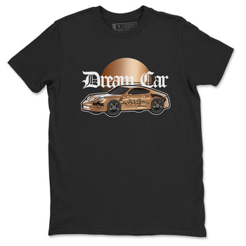 Foams One Metallic Copper shirts to match jordans Dream Car sneaker match tees Air Foamposite One Metallic Copper match shoes to clothes SNRT Sneaker Tees unisex cotton Black 2 shirts