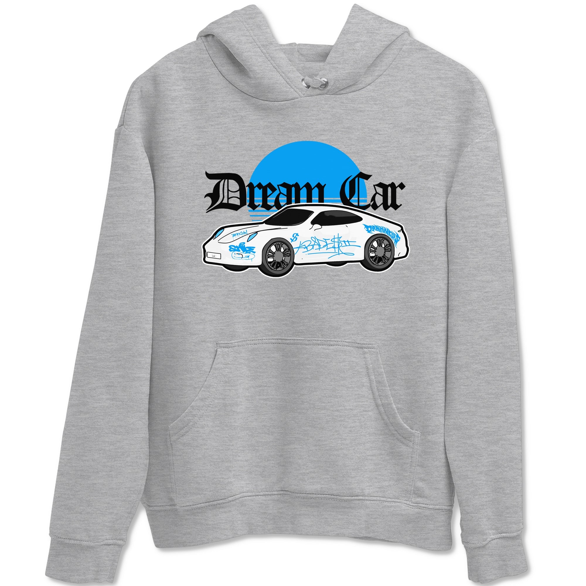 Air Jordan 4 Industrial Blue shirt to match jordans Dream Car sneaker tees Air Jordan 4 Military Blue SNRT Sneaker Release Tees unisex cotton Heather Grey 2 crew neck shirt