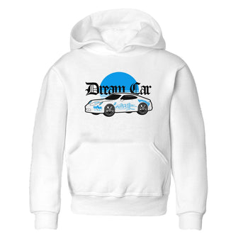 Air Jordan 4 Industrial Blue shirt to match jordans Dream Car sneaker tees Air Jordan 4 Military Blue SNRT sneaker release tees baby toddler White 2 cotton Shirt
