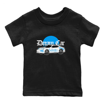 Air Jordan 4 Industrial Blue shirt to match jordans Dream Car sneaker tees Air Jordan 4 Military Blue SNRT sneaker release tees baby toddler Black 2 cotton Shirt