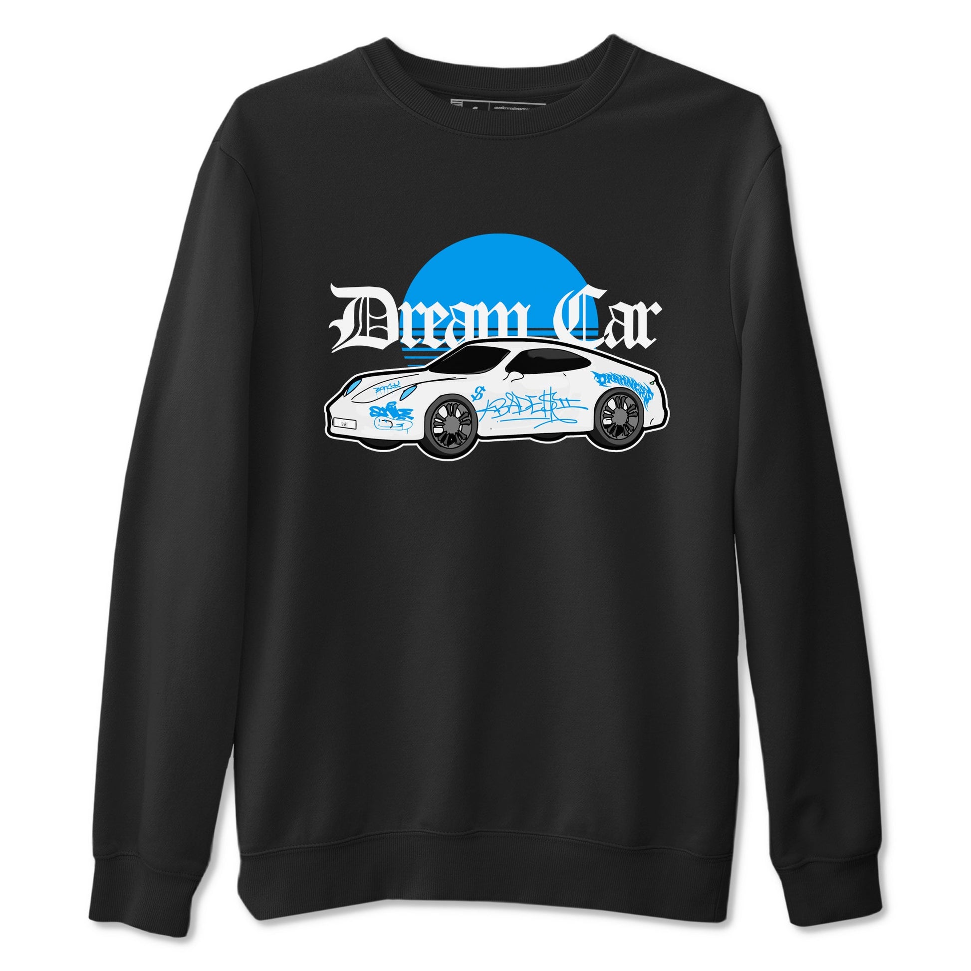 Air Jordan 4 Industrial Blue shirt to match jordans Dream Car sneaker tees Air Jordan 4 Military Blue SNRT Sneaker Release Tees unisex cotton Black 2 crew neck shirt