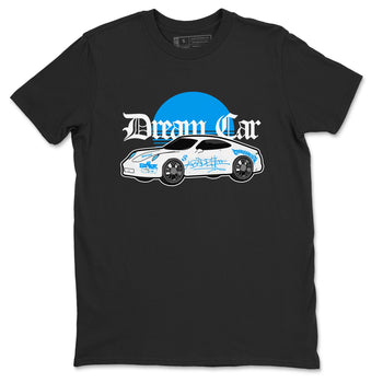 Air Jordan 4 Industrial Blue shirt to match jordans Dream Car sneaker tees Air Jordan 4 Military Blue SNRT Sneaker Release Tees unisex cotton Black 2 crew neck shirt