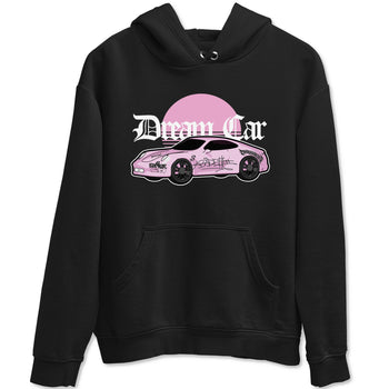 4s Retro Orchid shirts to match jordans Dream Car sneaker match tees Air Jordan 4 WMNS Orchid match shoes to clothes SNRT Sneaker Tees unisex cotton Black 2 shirts
