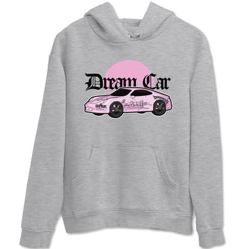 4s Retro Orchid shirts to match jordans Dream Car sneaker match tees Air Jordan 4 WMNS Orchid match shoes to clothes SNRT Sneaker Tees unisex cotton Heather Grey 2 shirts
