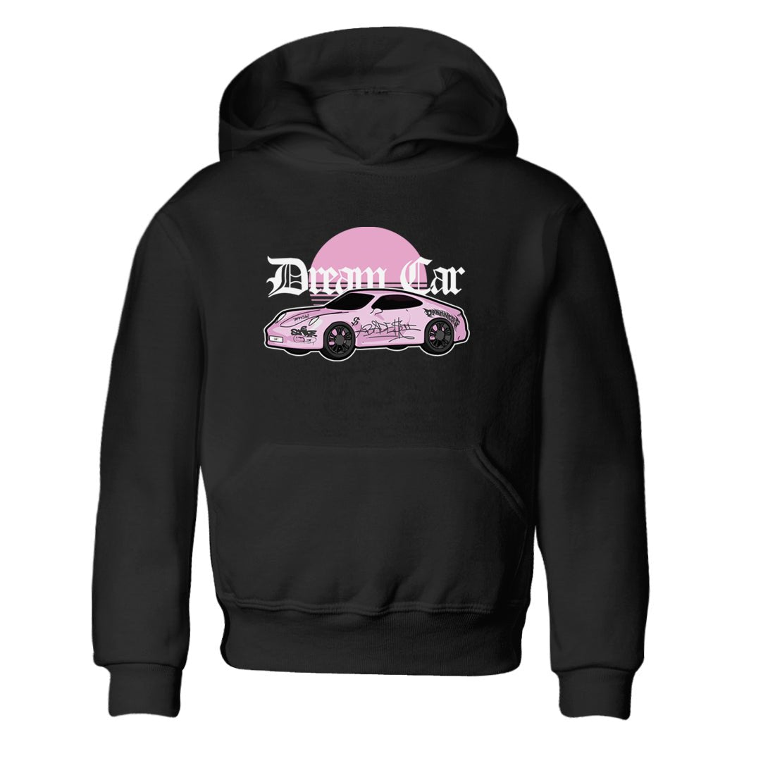 4s Retro Orchid shirts to match jordans Dream Car sneaker match tees Air Jordan 4 WMNS Orchid match shoes to clothes SNRT Sneaker Tees Youth Baby Black 2 tee