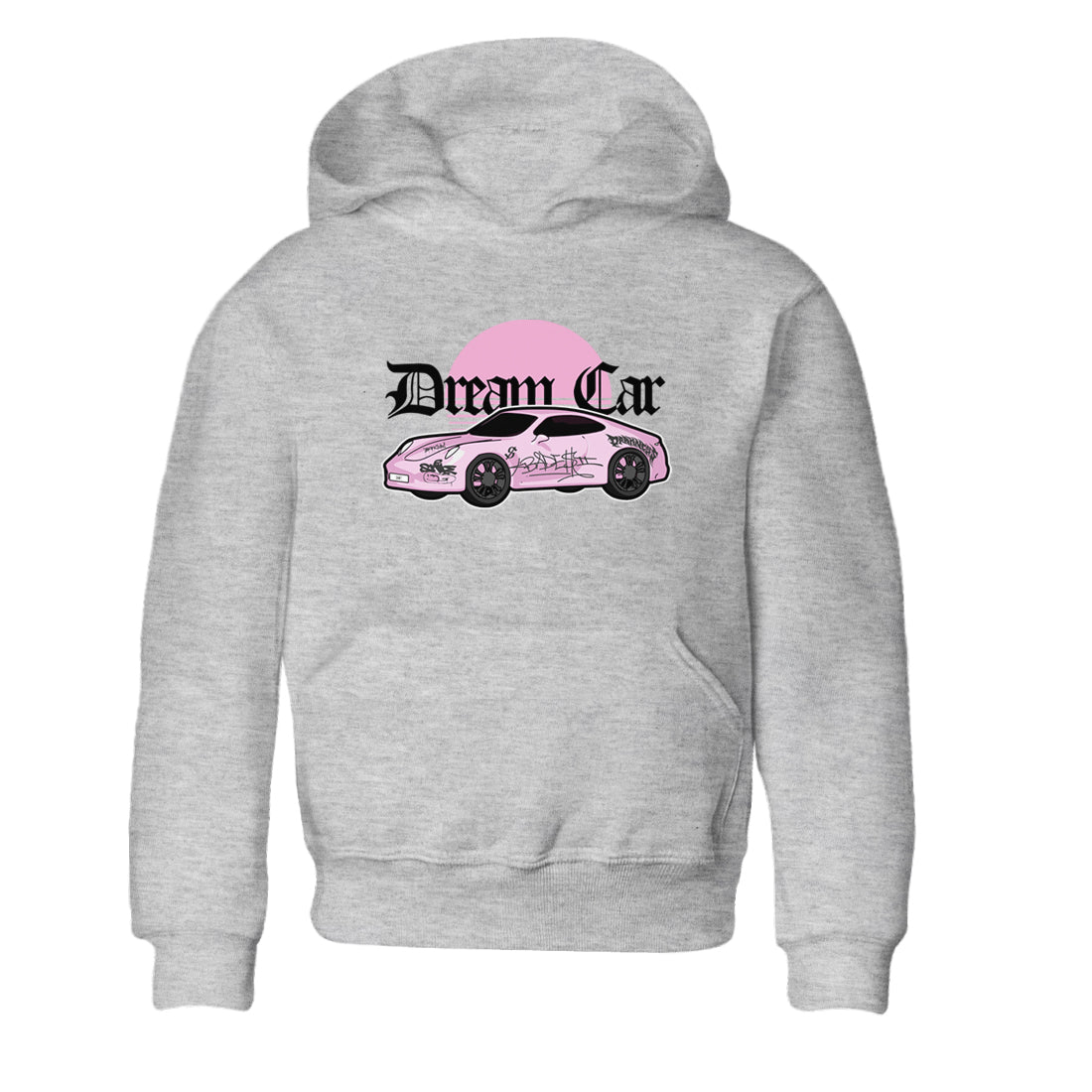 4s Retro Orchid shirts to match jordans Dream Car sneaker match tees Air Jordan 4 WMNS Orchid match shoes to clothes SNRT Sneaker Tees Youth Baby Heather Grey 2 tee