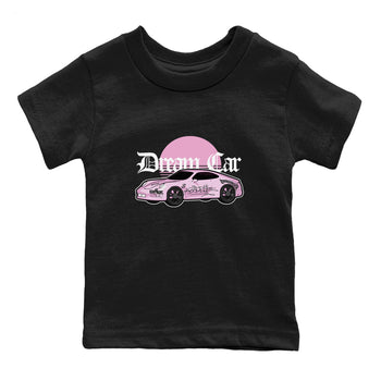 4s Retro Orchid shirts to match jordans Dream Car sneaker match tees Air Jordan 4 WMNS Orchid match shoes to clothes SNRT Sneaker Tees Youth Baby Black 2 tee