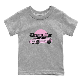 4s Retro Orchid shirts to match jordans Dream Car sneaker match tees Air Jordan 4 WMNS Orchid match shoes to clothes SNRT Sneaker Tees Youth Baby Heather Grey 2 tee