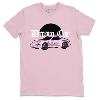 4s Retro Orchid shirts to match jordans Dream Car sneaker match tees Air Jordan 4 WMNS Orchid match shoes to clothes SNRT Sneaker Tees unisex cotton Pink 2 shirts