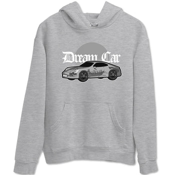 4s Wet Cement shirts to match jordans Dream Car sneaker match tees Air Jordan 4 SE Wet Cement SNRT Sneaker Release Tees unisex cotton Heather Grey 2 crew neck shirts