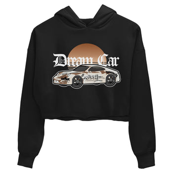 5s Golden Ticket shirts to match jordans Dream Car best t shirts to wear with jordans Air Jordan 5 Golden Ticket match shoes to clothes SNRT Sneaker Tees unisex cotton Black 2 crop tee