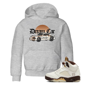 5s Golden Ticket shirts to match jordans Dream Car best t shirts to wear with jordans Air Jordan 5 Golden Ticket match shoes to clothes SNRT Sneaker Tees Youth Baby Heather Grey 1 tee