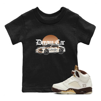 5s Golden Ticket shirts to match jordans Dream Car best t shirts to wear with jordans Air Jordan 5 Golden Ticket match shoes to clothes SNRT Sneaker Tees Youth Baby Black 1 tee