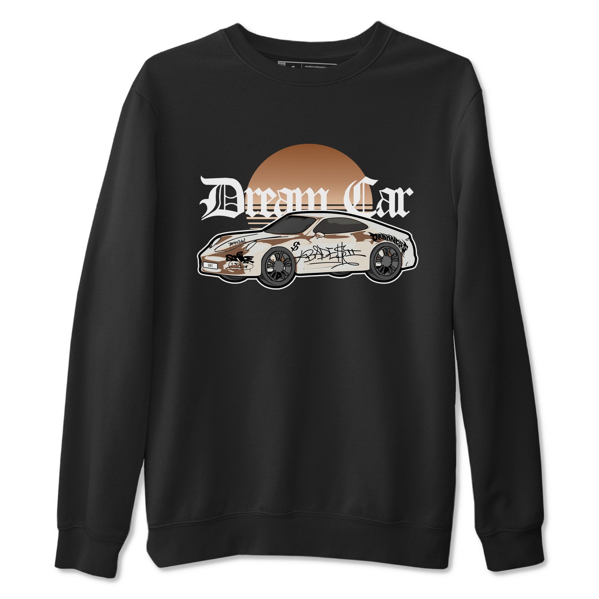 5s Golden Ticket shirts to match jordans Dream Car best t shirts to wear with jordans Air Jordan 5 Golden Ticket match shoes to clothes SNRT Sneaker Tees unisex cotton Black 2 shirts