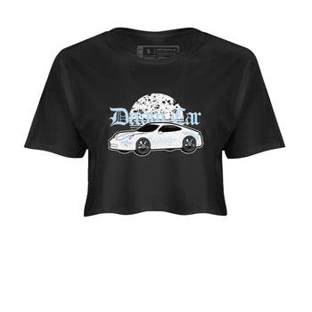 AJ6 White Black shirts to match jordans Dream Car sneaker match tees Air Jordan 6 White Black SNRT Sneaker Tees streetwear brand Black 2 crop tee