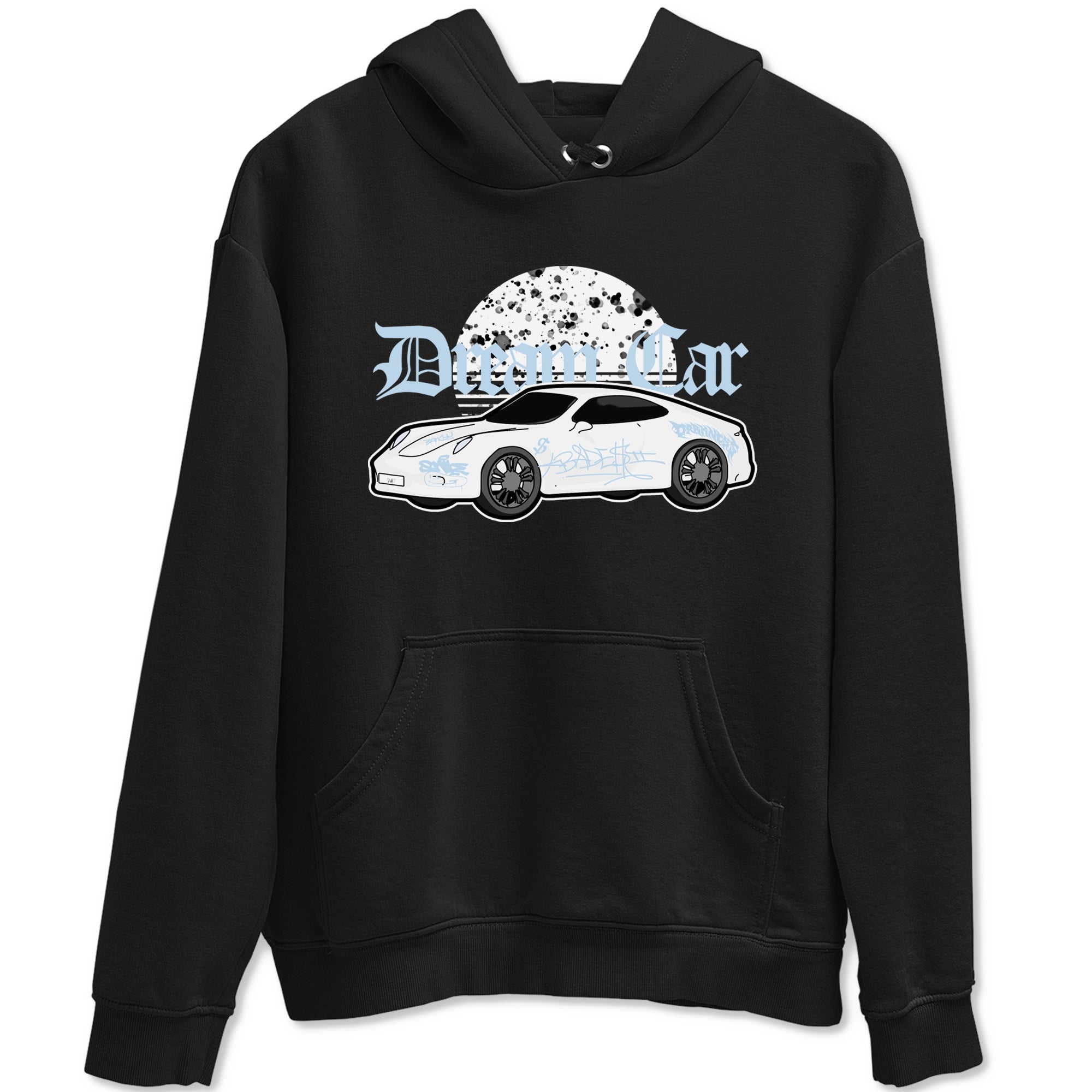 AJ6 White Black shirts to match jordans Dream Car sneaker match tees Air Jordan 6 White Black SNRT Sneaker Tees streetwear brand Black 2 unisex cotton tee