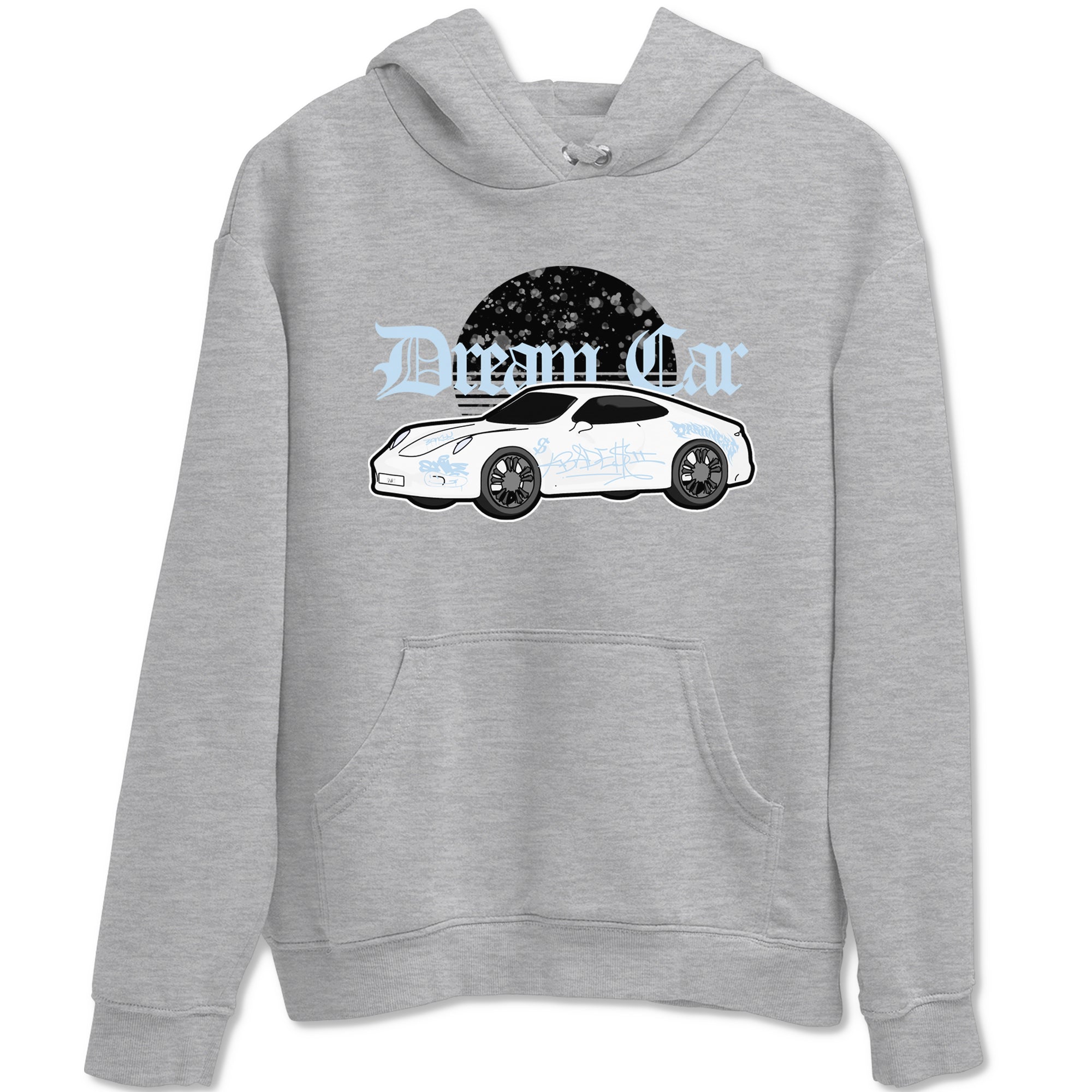 AJ6 White Black shirts to match jordans Dream Car sneaker match tees Air Jordan 6 White Black SNRT Sneaker Tees streetwear brand Heather Grey 2 unisex cotton tee