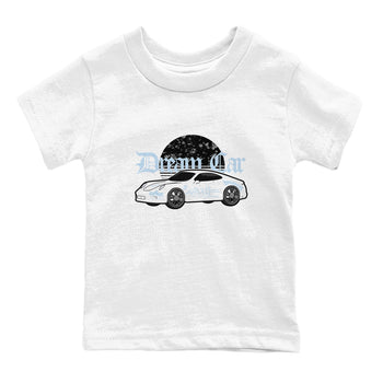 AJ6 White Black shirts to match jordans Dream Car sneaker match tees Air Jordan 6 White Black SNRT Sneaker Tees streetwear brand Baby and Youth White 2 cotton tee