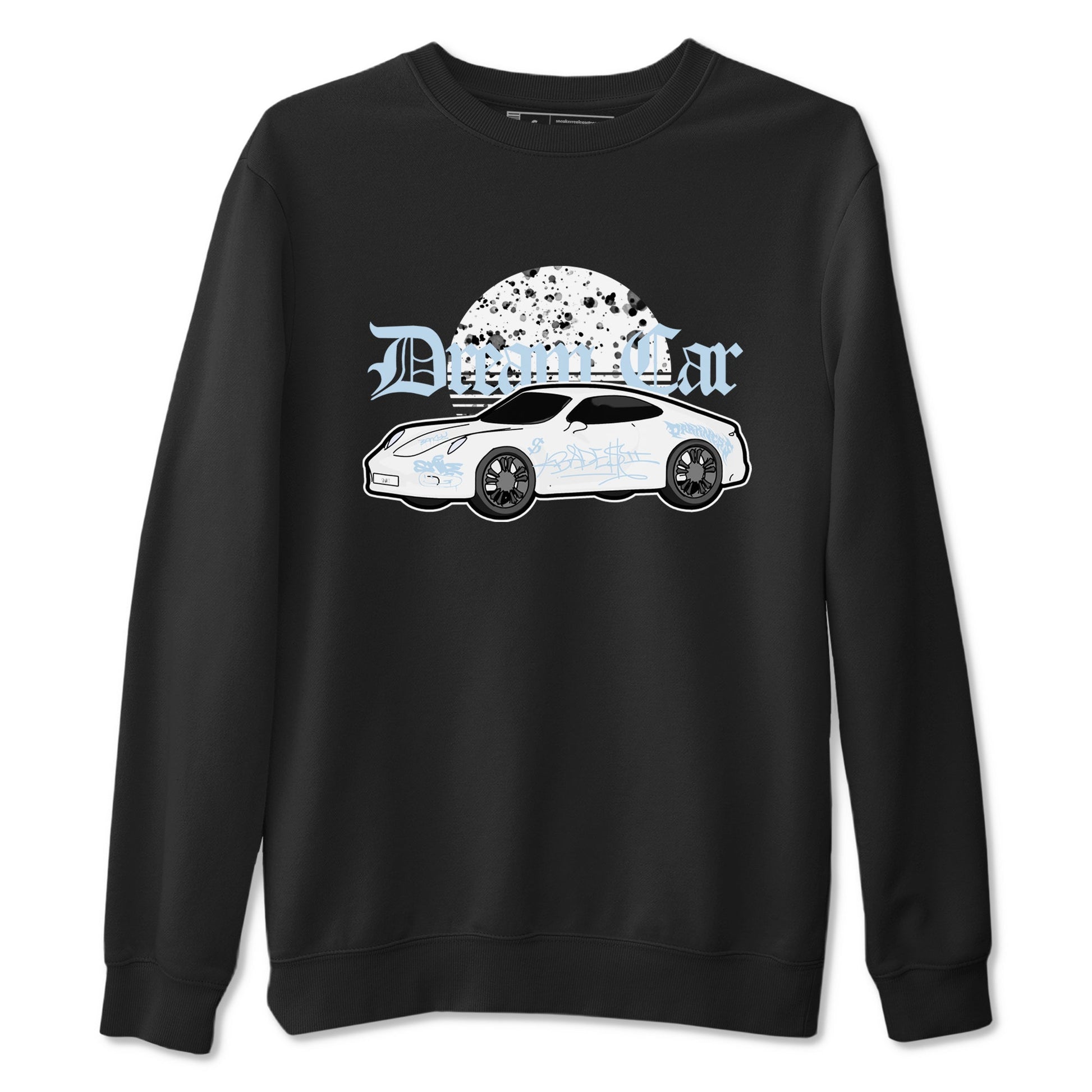 AJ6 White Black shirts to match jordans Dream Car sneaker match tees Air Jordan 6 White Black SNRT Sneaker Tees streetwear brand Black 2 unisex cotton tee