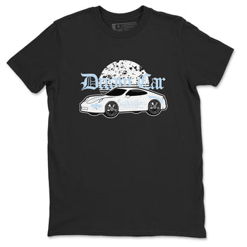 AJ6 White Black shirts to match jordans Dream Car sneaker match tees Air Jordan 6 White Black SNRT Sneaker Tees streetwear brand Black 2 unisex cotton tee