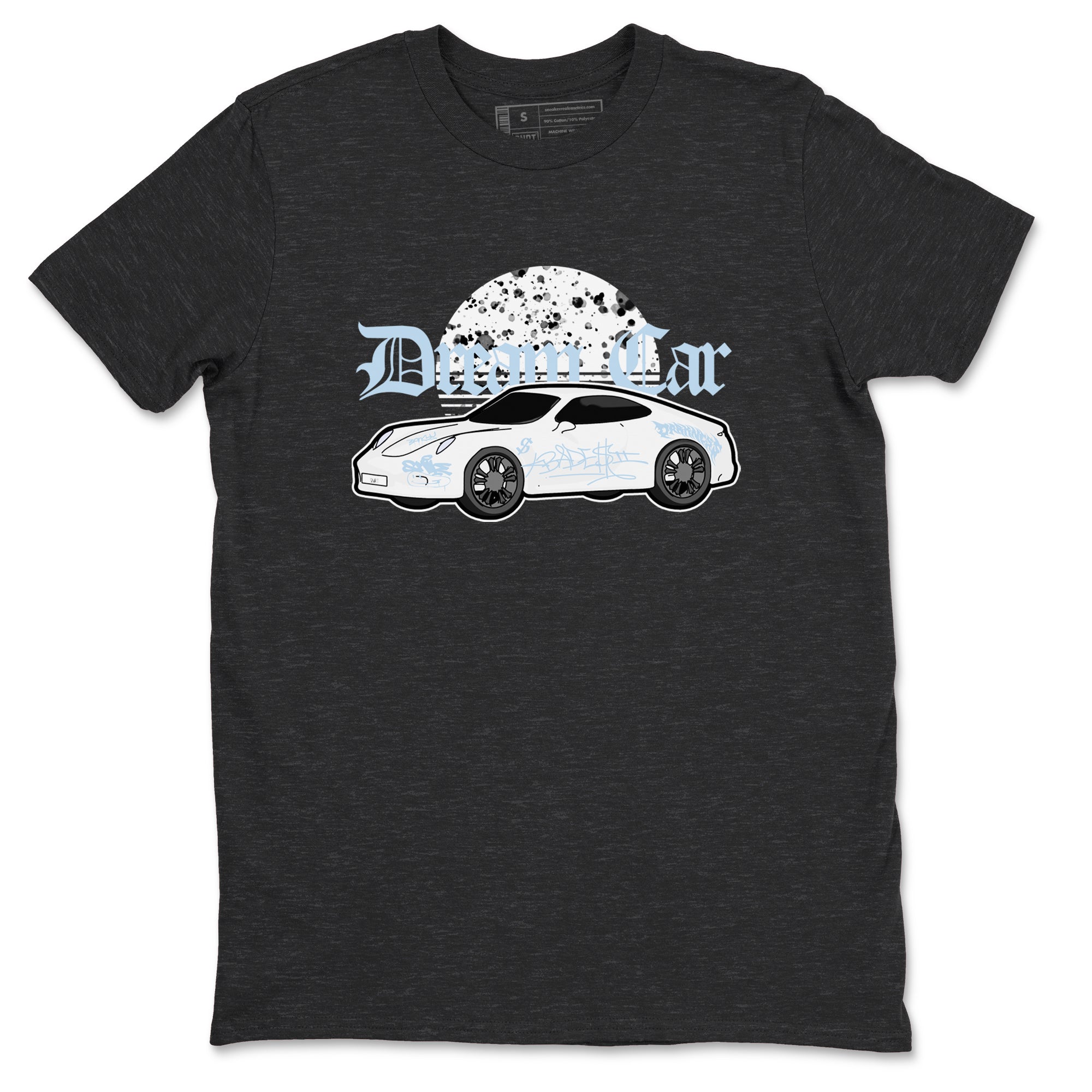 AJ6 White Black shirts to match jordans Dream Car sneaker match tees Air Jordan 6 White Black SNRT Sneaker Tees streetwear brand Charcoal Heather 2 unisex cotton tee
