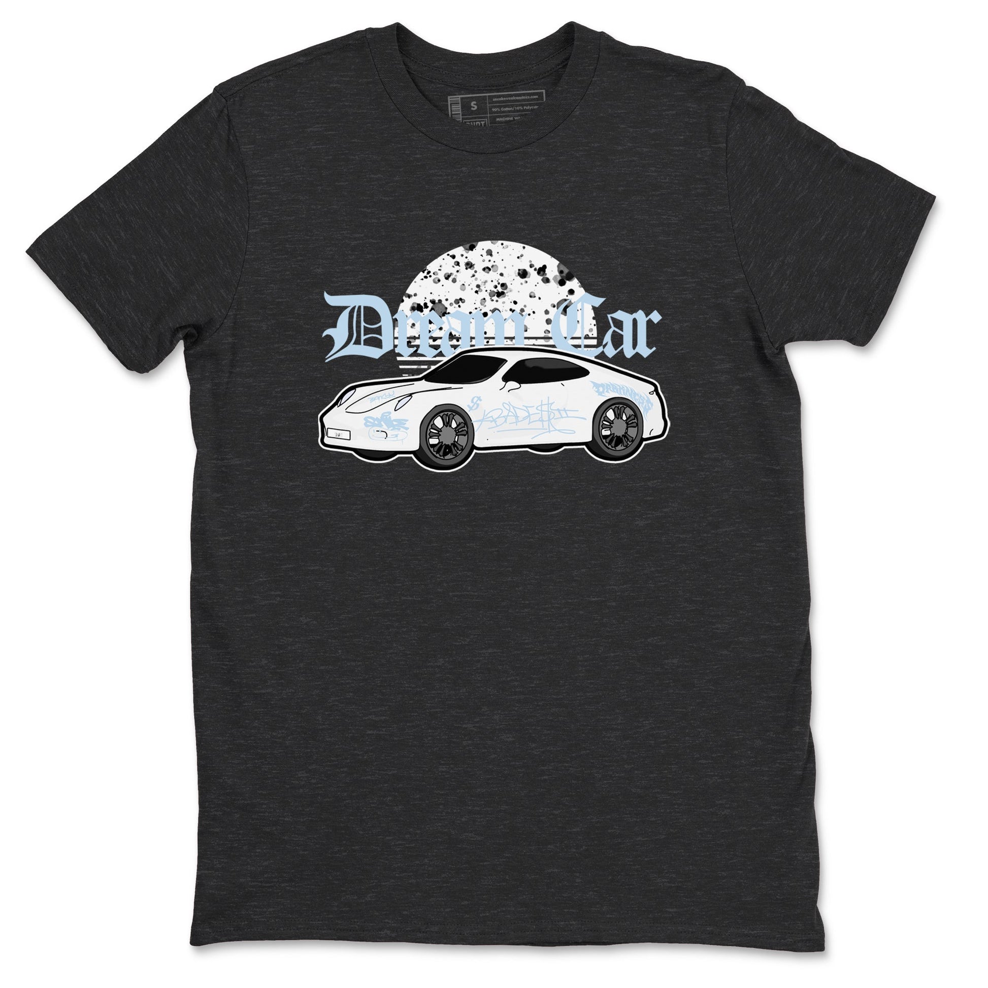 AJ6 White Black shirts to match jordans Dream Car sneaker match tees Air Jordan 6 White Black SNRT Sneaker Tees streetwear brand Charcoal Heather 2 unisex cotton tee