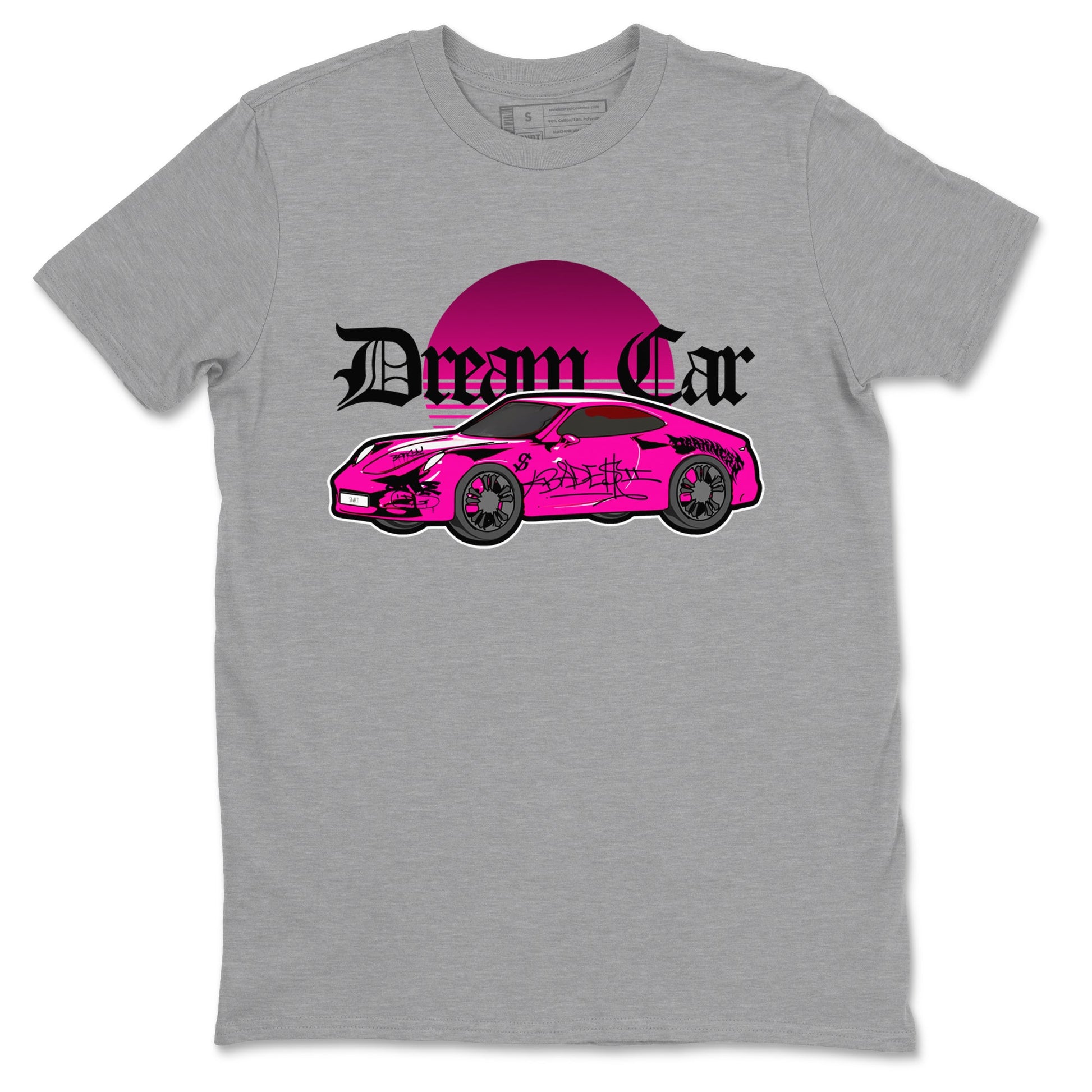 KD 4 Aunt Pearl shirts to match jordans Dream Car graphic tees KD 4 Aunt Pearl t shirts to match sneakers SNRT Sneaker Tees unisex cotton Heather Grey 2 shirts