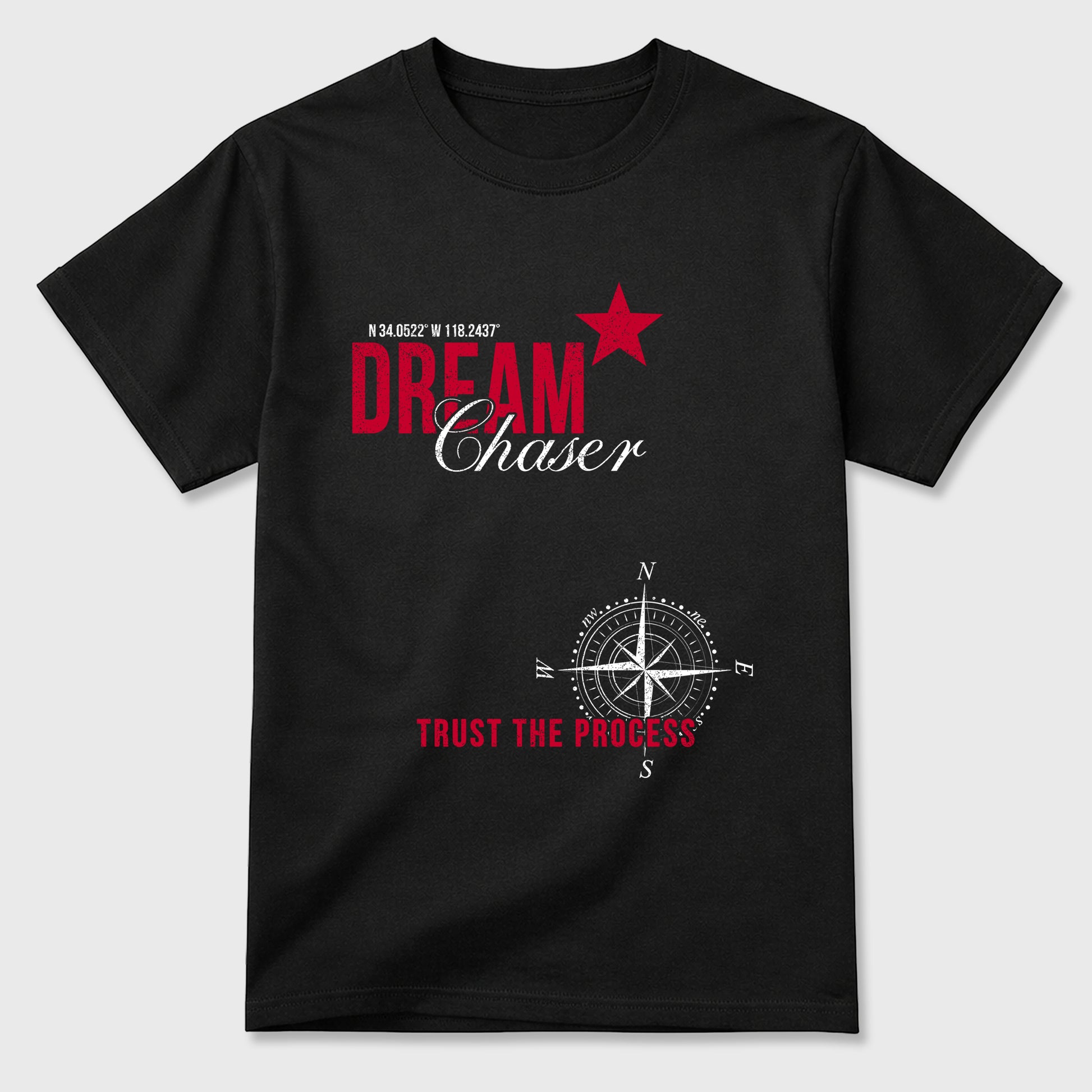 Sneaker match tees – Sneaker Tees To Match Air Jordan 1 Banned Shoes – Dream Chaser Tee Black 2