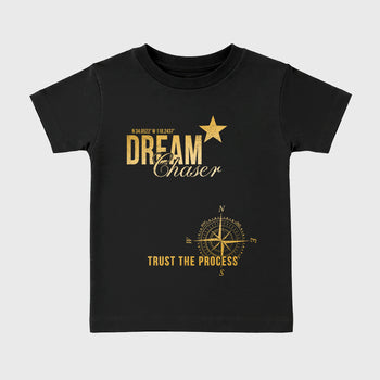 Sneaker match tees – Sneaker Tees To Match Air Jordan 11 Mother's Day Shoes – Dream Chaser Kids T-Shirt Black 2
