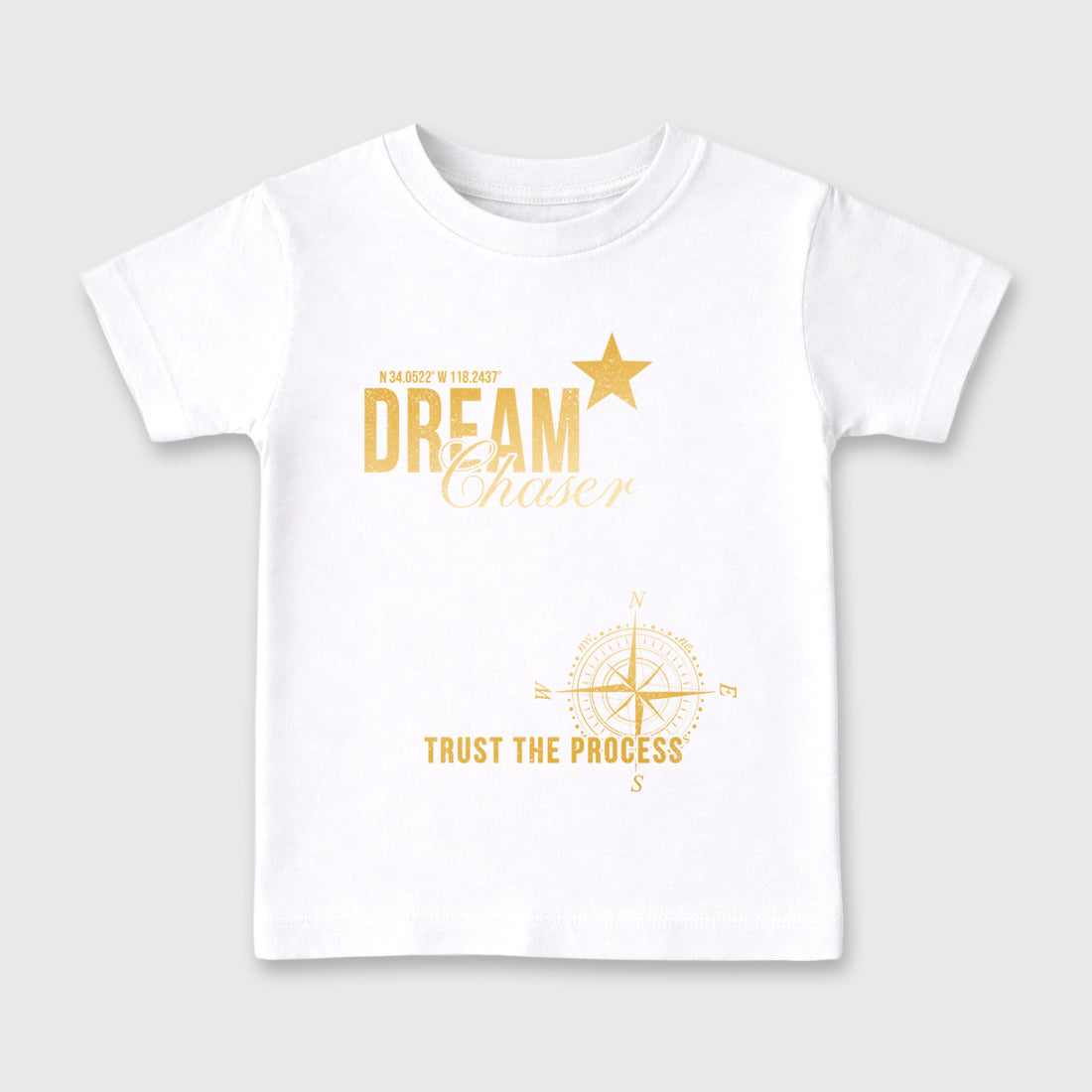 Sneaker match tees – Sneaker Tees To Match Air Jordan 11 Mother's Day Shoes – Dream Chaser Kids T-Shirt White 2