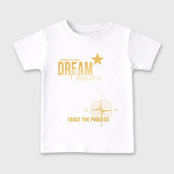 Sneaker match tees – Sneaker Tees To Match Air Jordan 11 Mother's Day Shoes – Dream Chaser Kids T-Shirt White 2