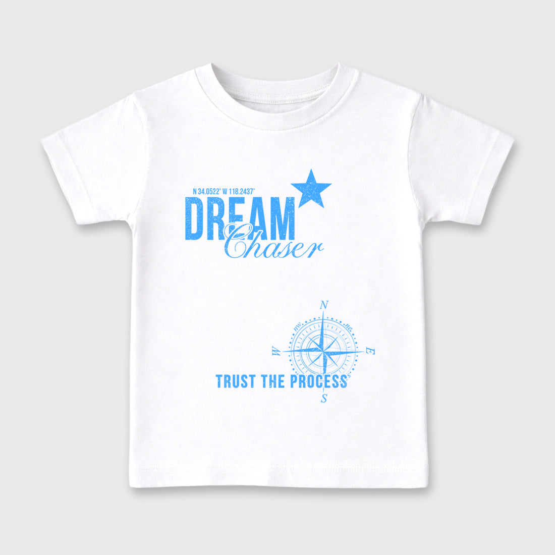 Sneaker match tees – Sneaker Tees To Match Air Jordan 11 University Blue Shoes – Dream Chaser Kids T-Shirt White 2