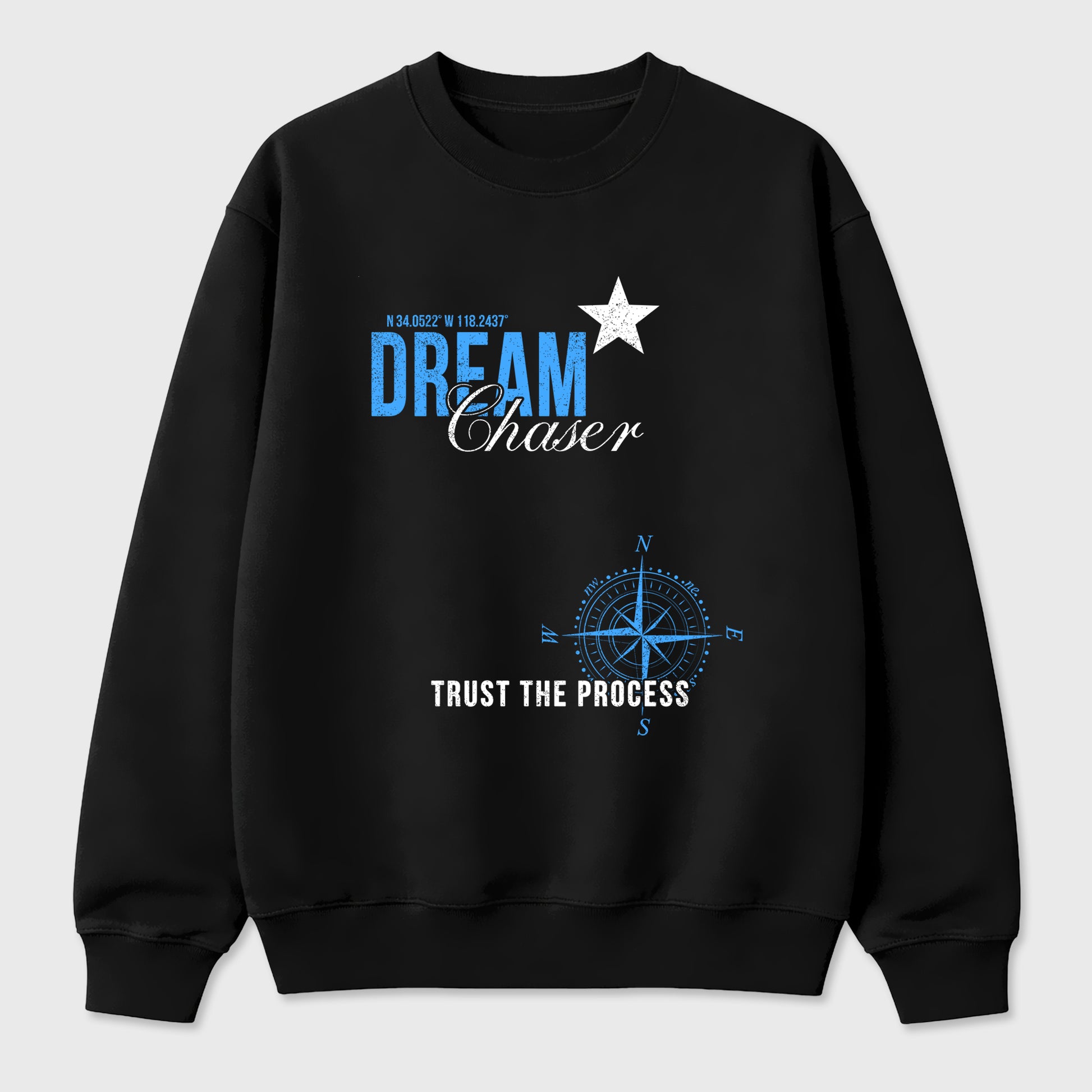 Sneaker match tees – Sneaker Tees To Match Air Jordan 11 University Blue Shoes – Dream Chaser Tee Black 2