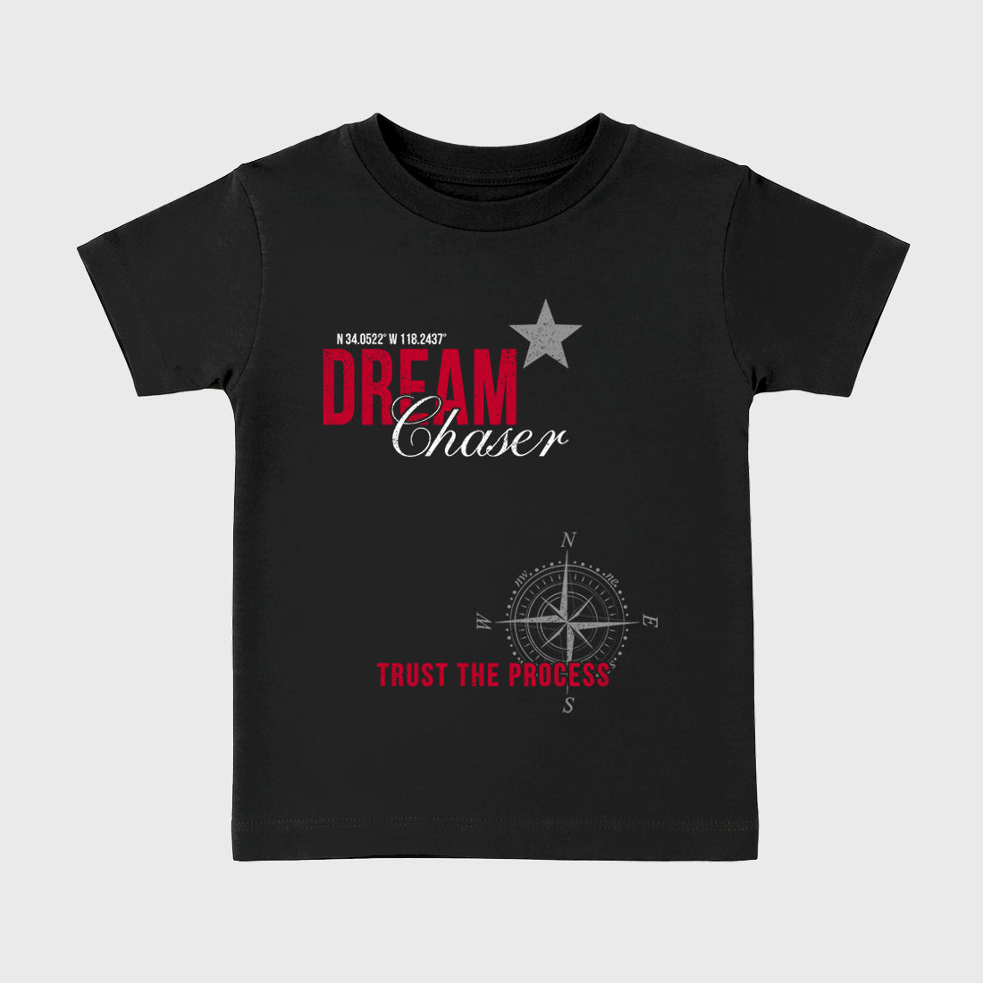 Sneaker match tees – Sneaker Tees To Match Air Jordan 4 Toro Bravo Shoes – Dream Chaser Kids T-Shirt Black 2