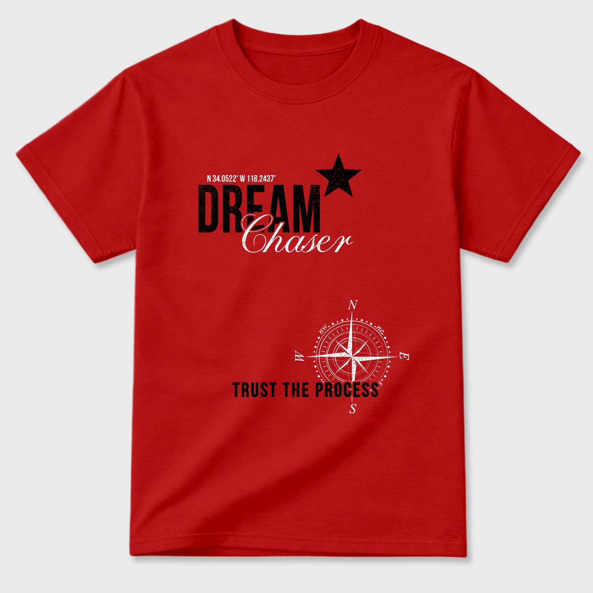 Sneaker match tees – Sneaker Tees To Match Air Jordan 4 Toro Bravo Shoes – Dream Chaser Tee Red 2