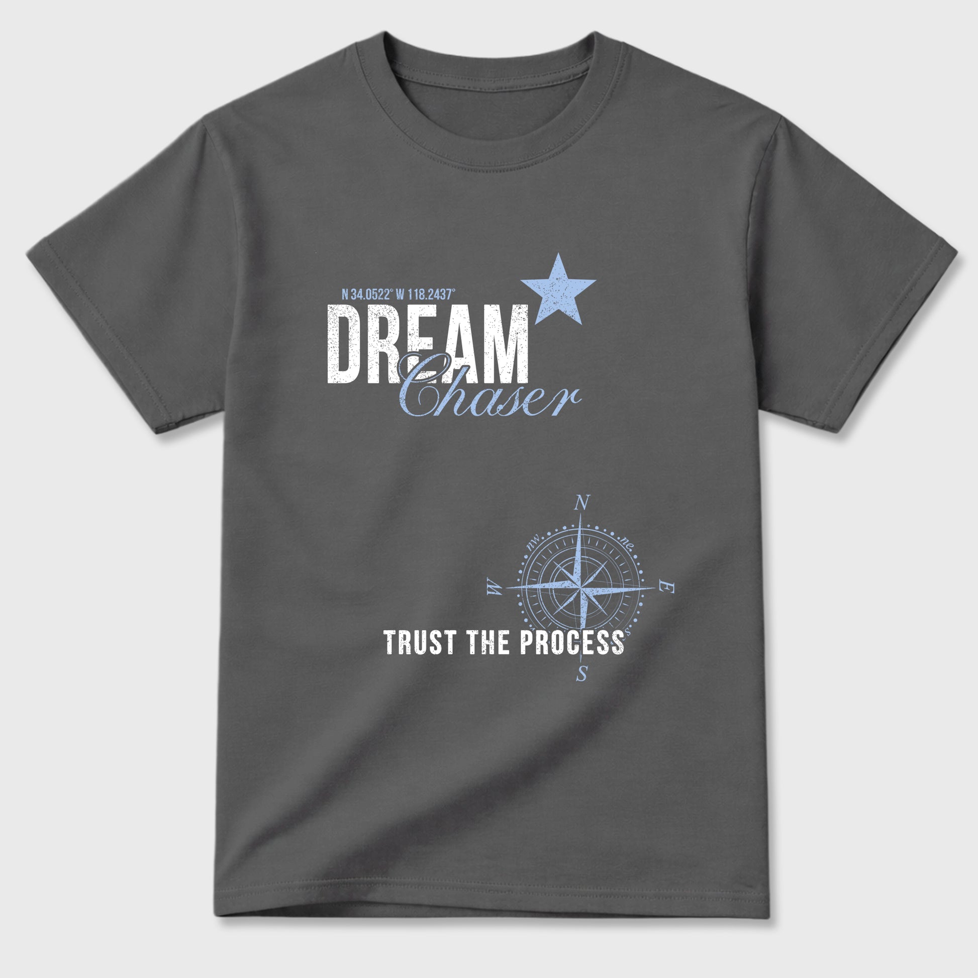 Sneaker match tees – Sneaker Tees To Match Air Jordan 5 White Metallic Shoes – Dream Chaser Tee Cool Grey 2