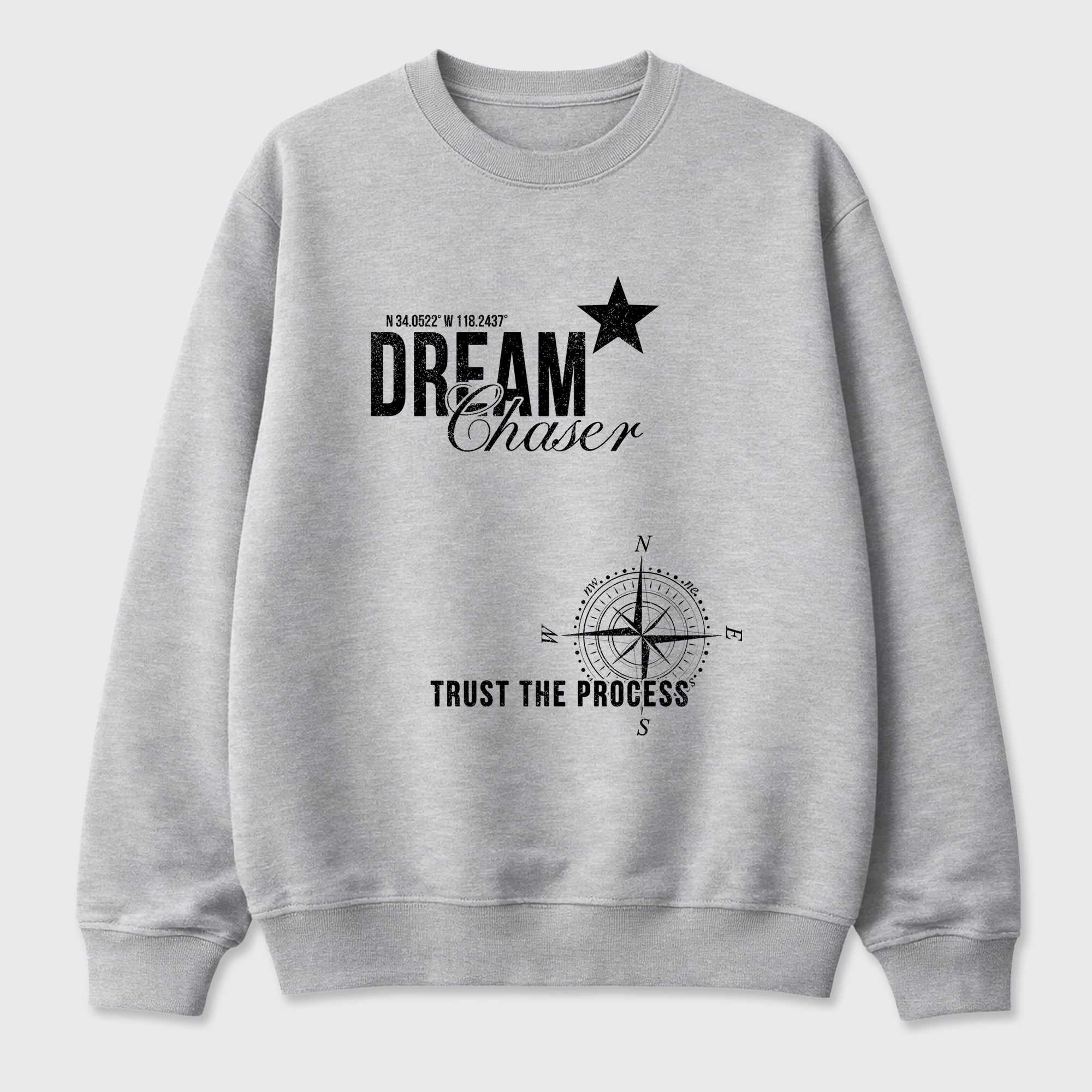 Sneaker match tees – Sneaker Tees To Match Air Jordan 6 Cap and Gown Shoes – Dream Chaser Tee Heather Grey 2