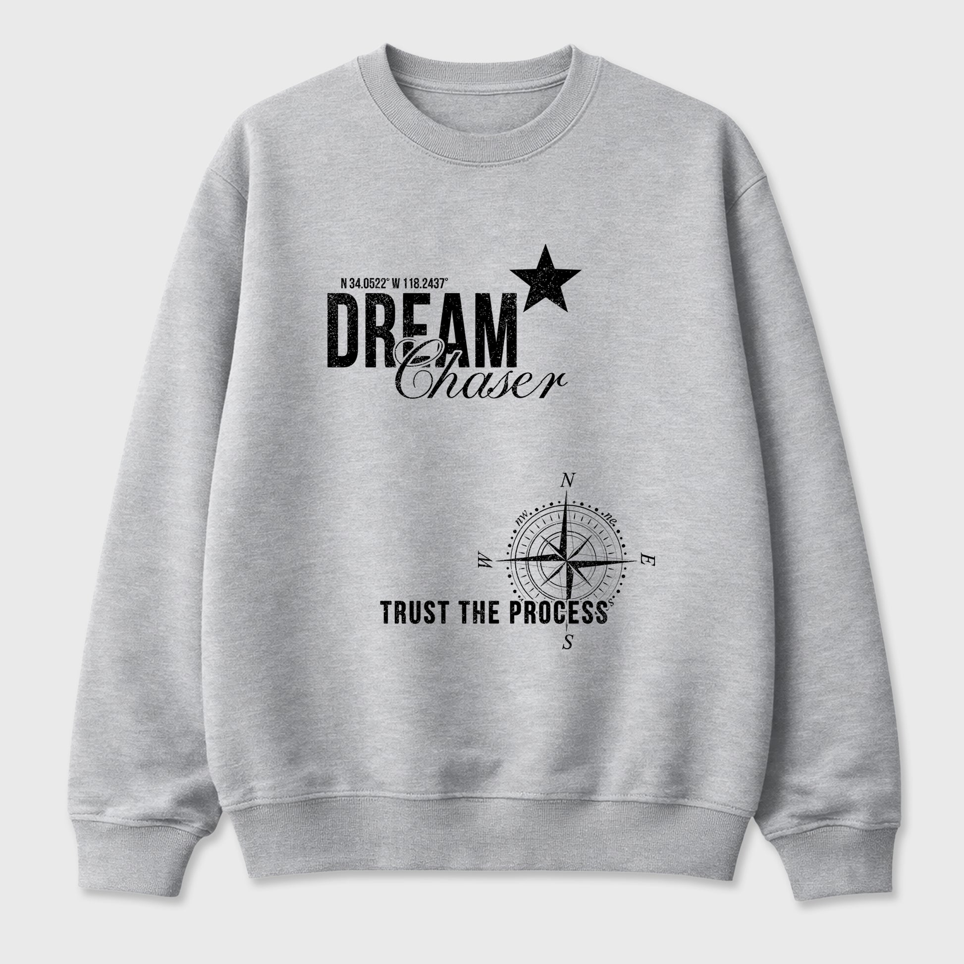 Sneaker match tees – Sneaker Tees To Match Air Jordan 6 Cap and Gown Shoes – Dream Chaser Tee Heather Grey 2