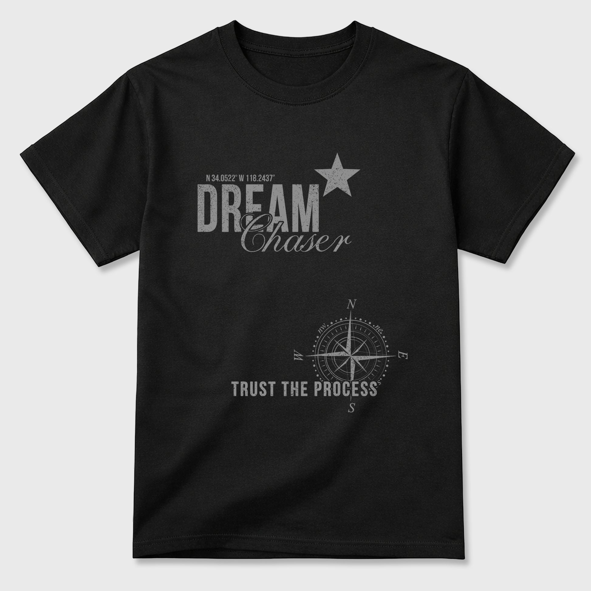 Sneaker match tees – Sneaker Tees To Match Air Jordan 6 Cap and Gown Shoes – Dream Chaser Tee Black 2