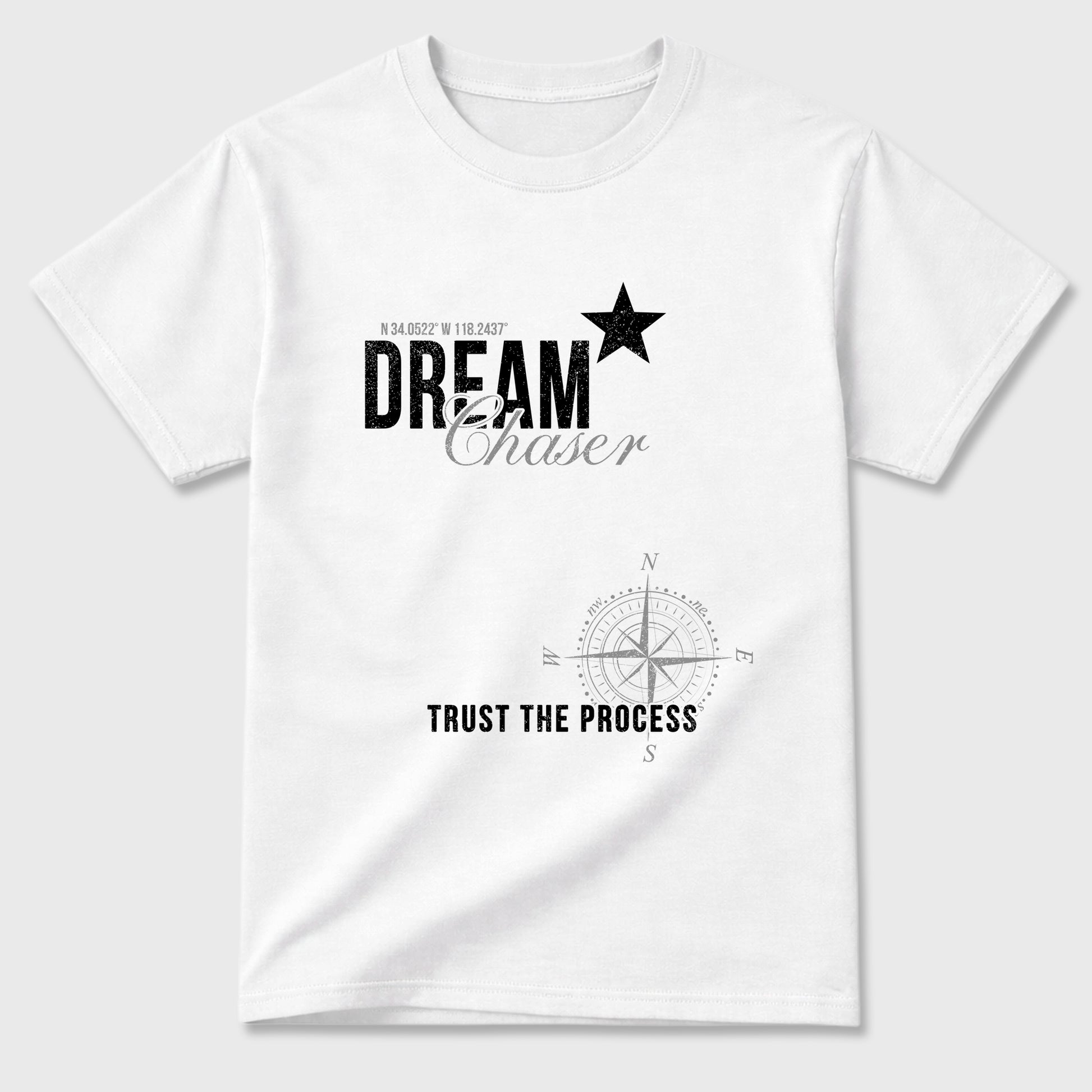 Sneaker match tees – Sneaker Tees To Match Air Jordan 6 Cap and Gown Shoes – Dream Chaser Tee White 2