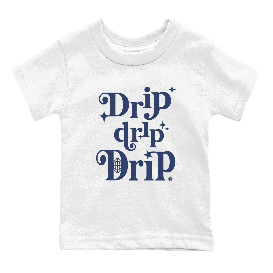 1s Midnight Navy shirts to match jordans Drip Drip Drip sneaker match tees Air Jordan 1 Midnight Navy match shoes to clothes SNRT Sneaker Tees Youth Baby White 2 tee