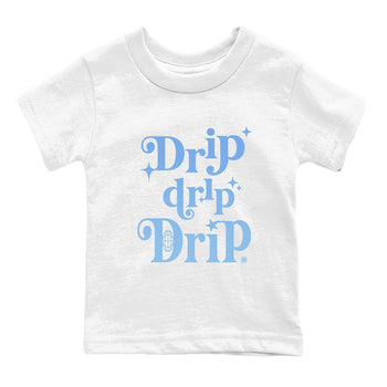 11s Legend Blue shirts to match jordans Drip Drip Drip sneaker match tees Air Jordan 11 Legend Blue match shoes to clothes SNRT Sneaker Tees Youth Baby White 2 tee