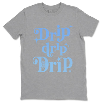 11s Legend Blue shirts to match jordans Drip Drip Drip sneaker match tees Air Jordan 11 Legend Blue match shoes to clothes SNRT Sneaker Tees unisex cotton Heather Grey 2 shirts