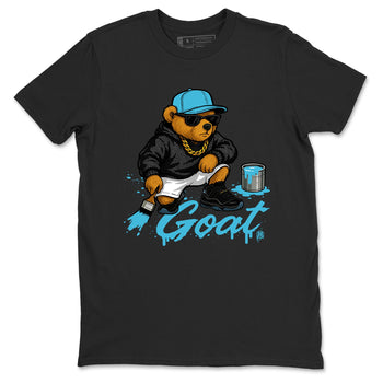 Sneaker Threads – Sneaker Tees To Match Air Jordan 11 Retro Gamma – Drip the GOAT Graphic Tee Black 2. Perfect for Jordan releases 2025 colorways.