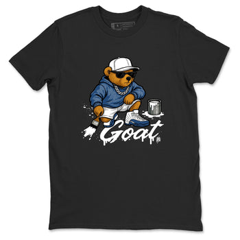 Sneaker match tees – Sneaker Tees To Match Air Jordan 12 French Blue Shoes – Drip the GOAT Tee Black 2